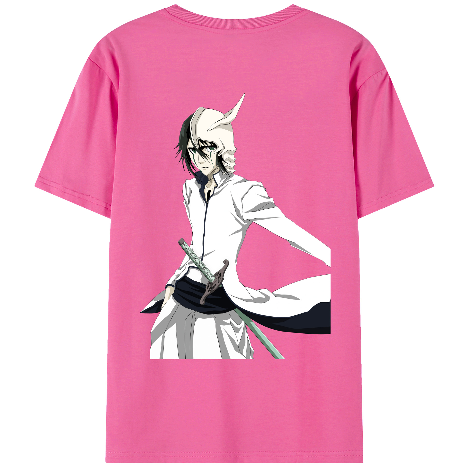 （画像用） ブリーチ ウルキオラ·シファー BLEACH Ulquiorra cifer レディース半袖Tシャツ(バックプリント)